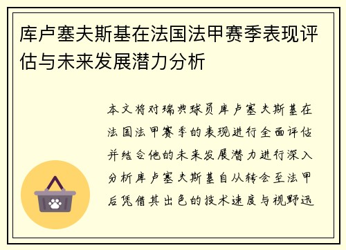 库卢塞夫斯基在法国法甲赛季表现评估与未来发展潜力分析